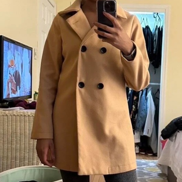 Classic Button Minimalist Jacket Coat - Picture 4 of 11